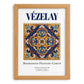 Vézelay, France – Travel Wall Art, set in oak frame