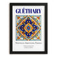 Guéthary, France – Wanderlust Wall Decor, in sleek black frame