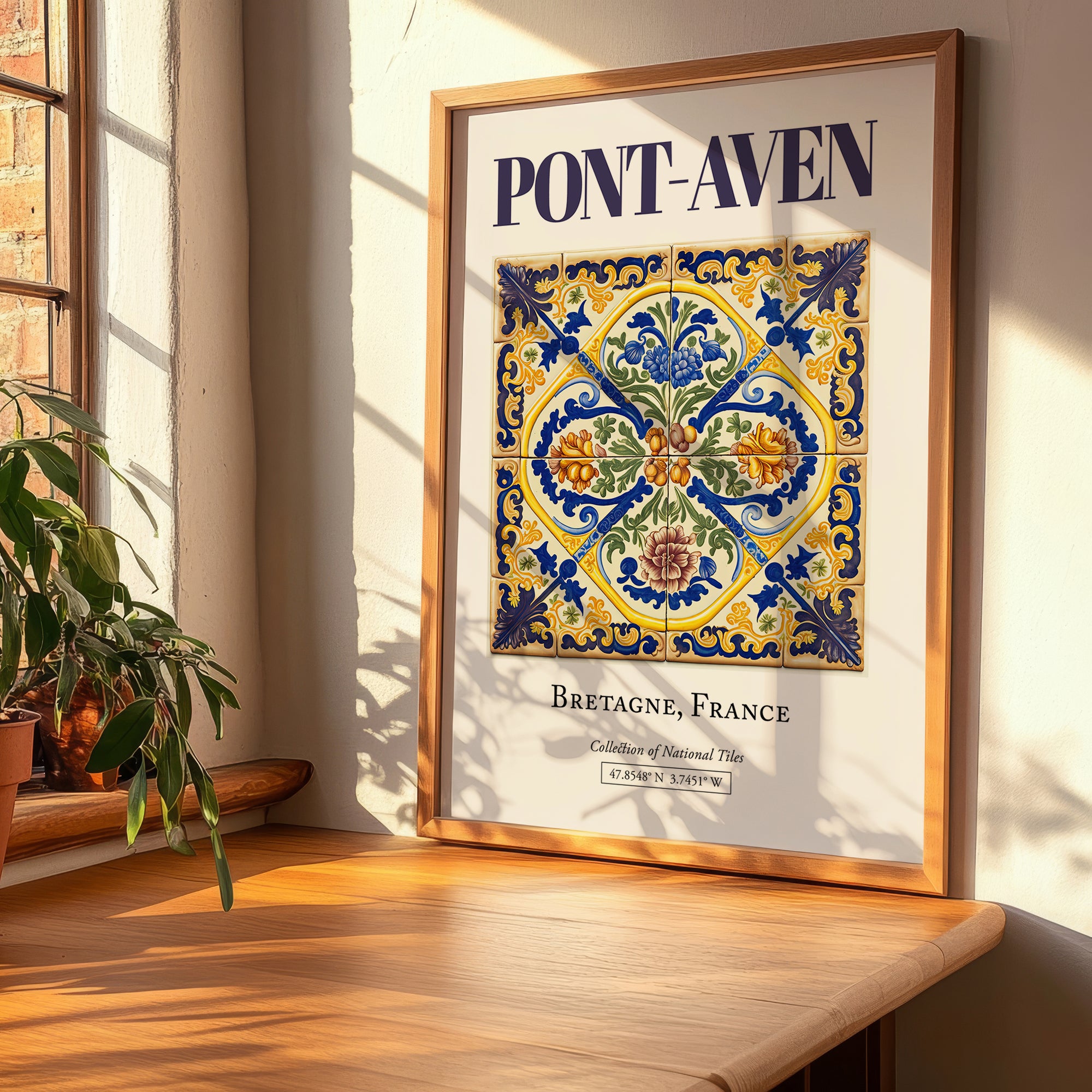 Pont-Aven, France – Travel Wall Art, clean layout with no caption