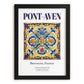 Pont-Aven, France – Travel Wall Art, in sleek black frame