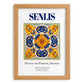 Senlis, France – Global Wall Art, set in oak frame