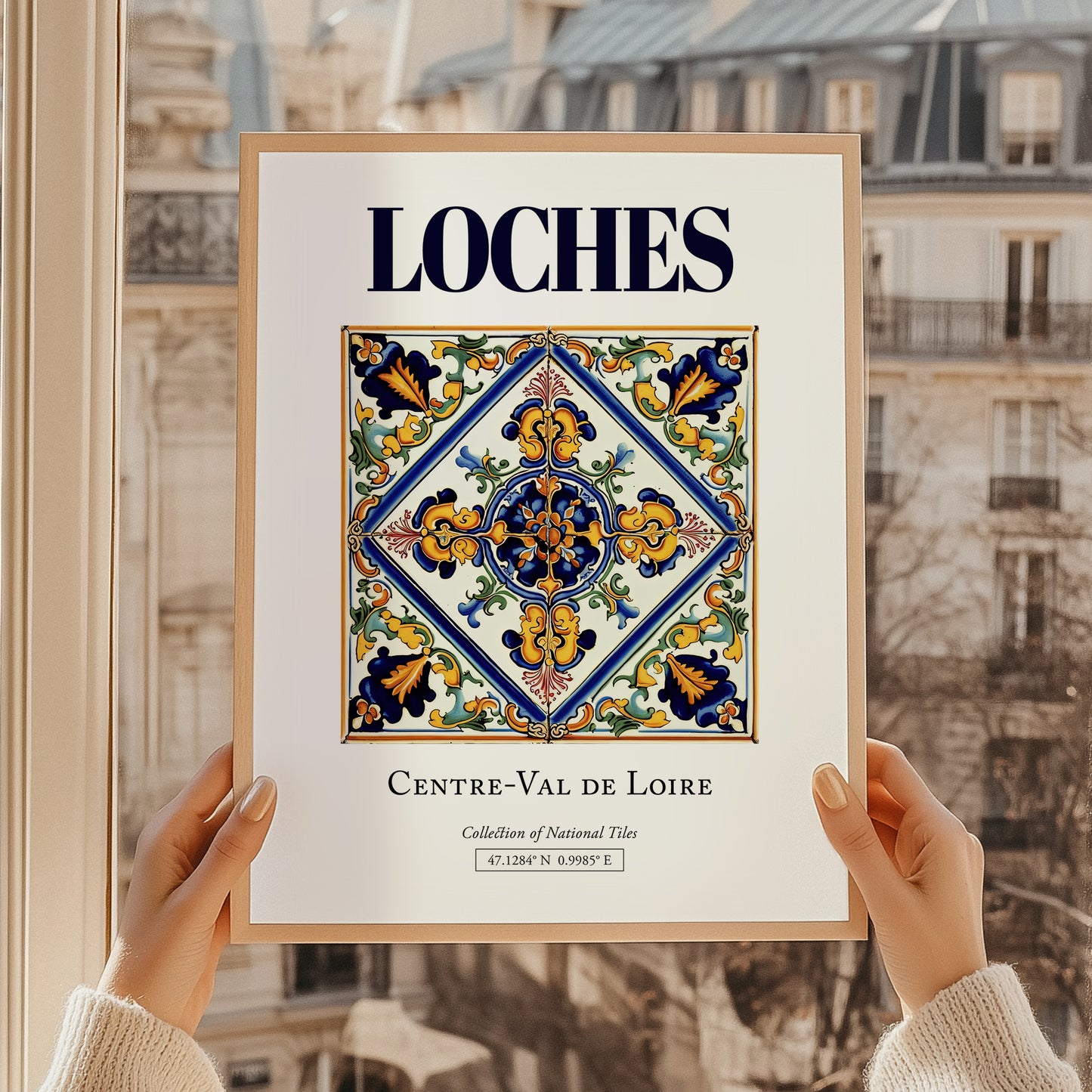 Loches, France – Travel Poster