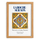 La Roche-sur-Yon, France – Wanderlust Wall Decor, set in oak frame