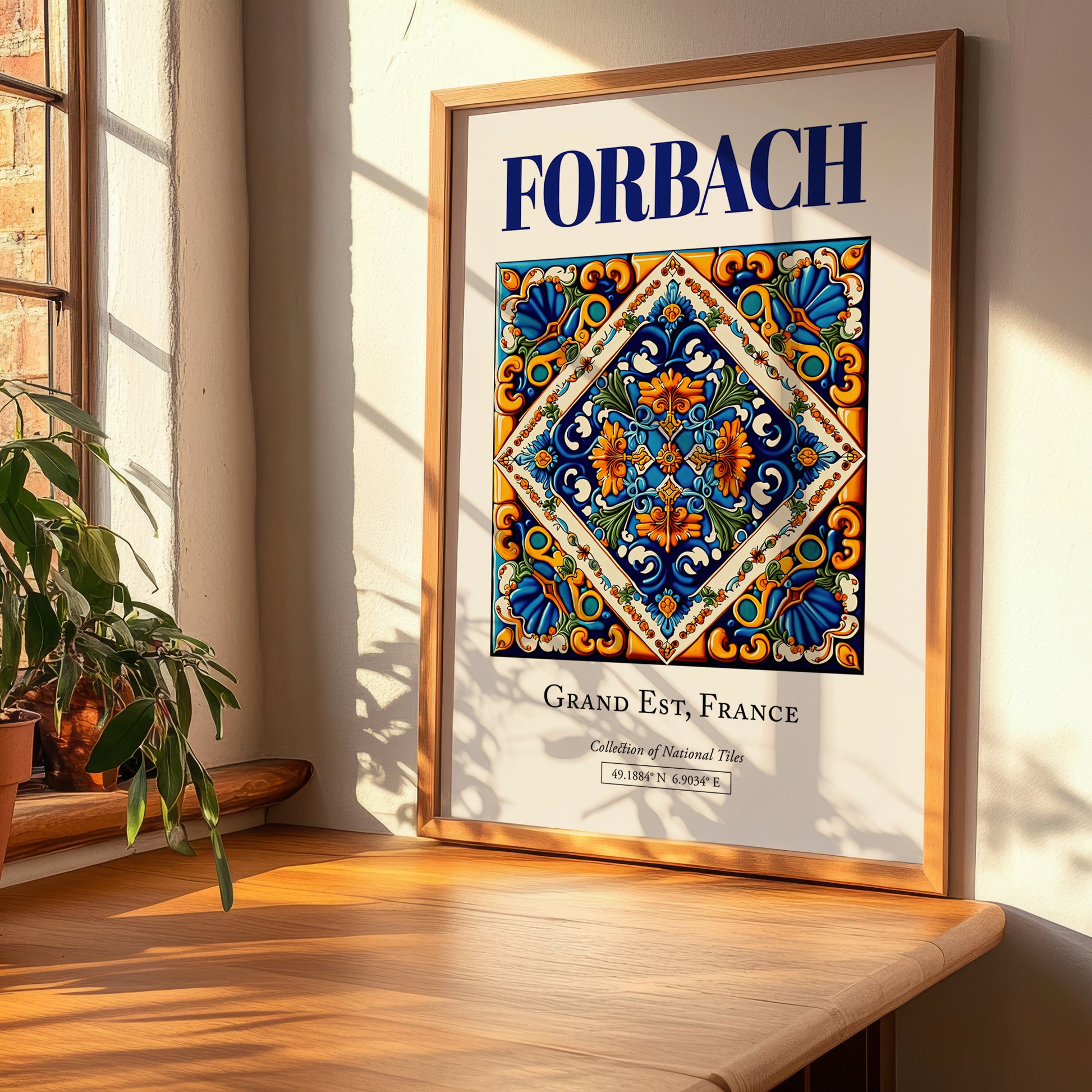 Forbach, France – Travel Wall Decor, clean layout with no caption