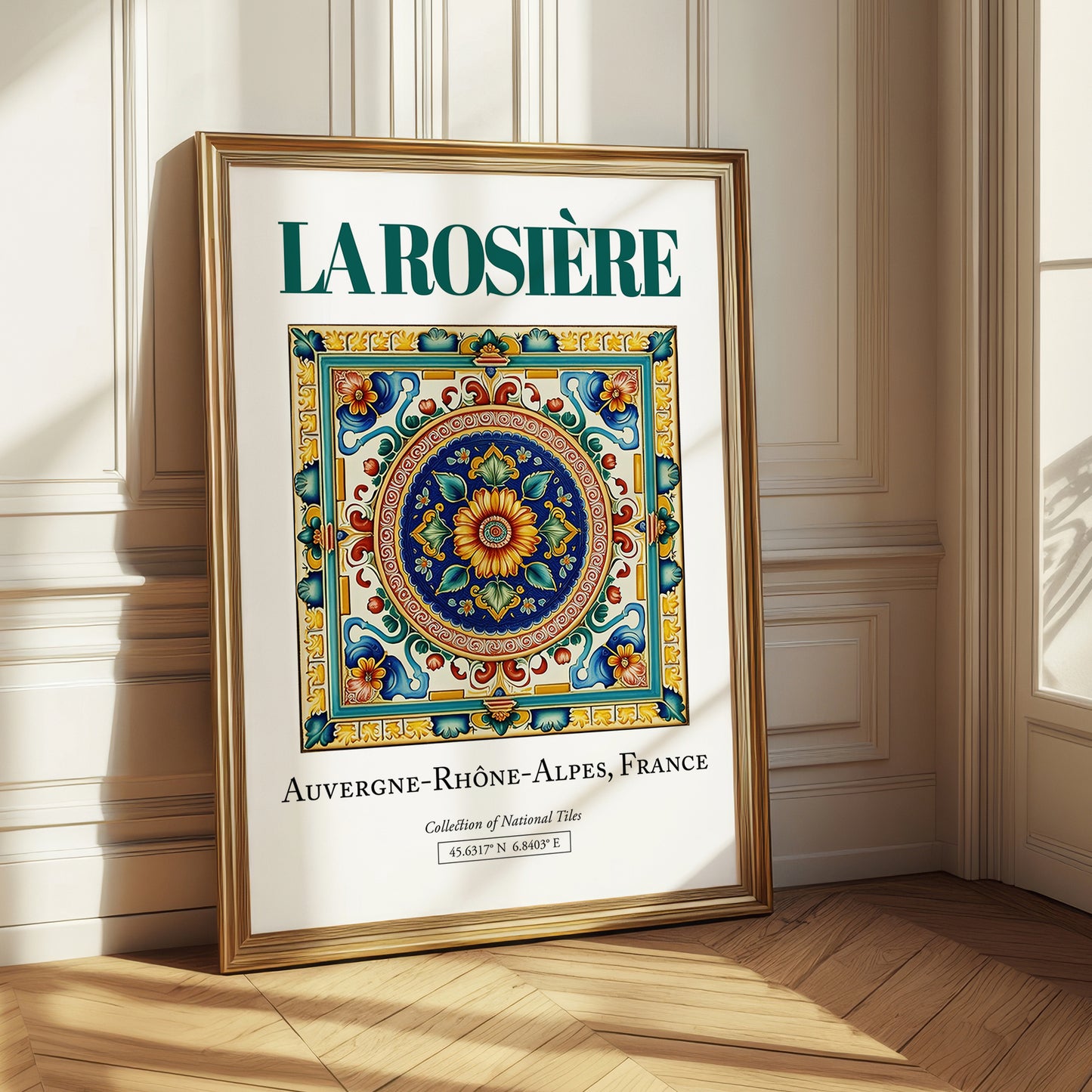 La Rosière, France – Travel Wall Decor, styled in a charming Paris street view