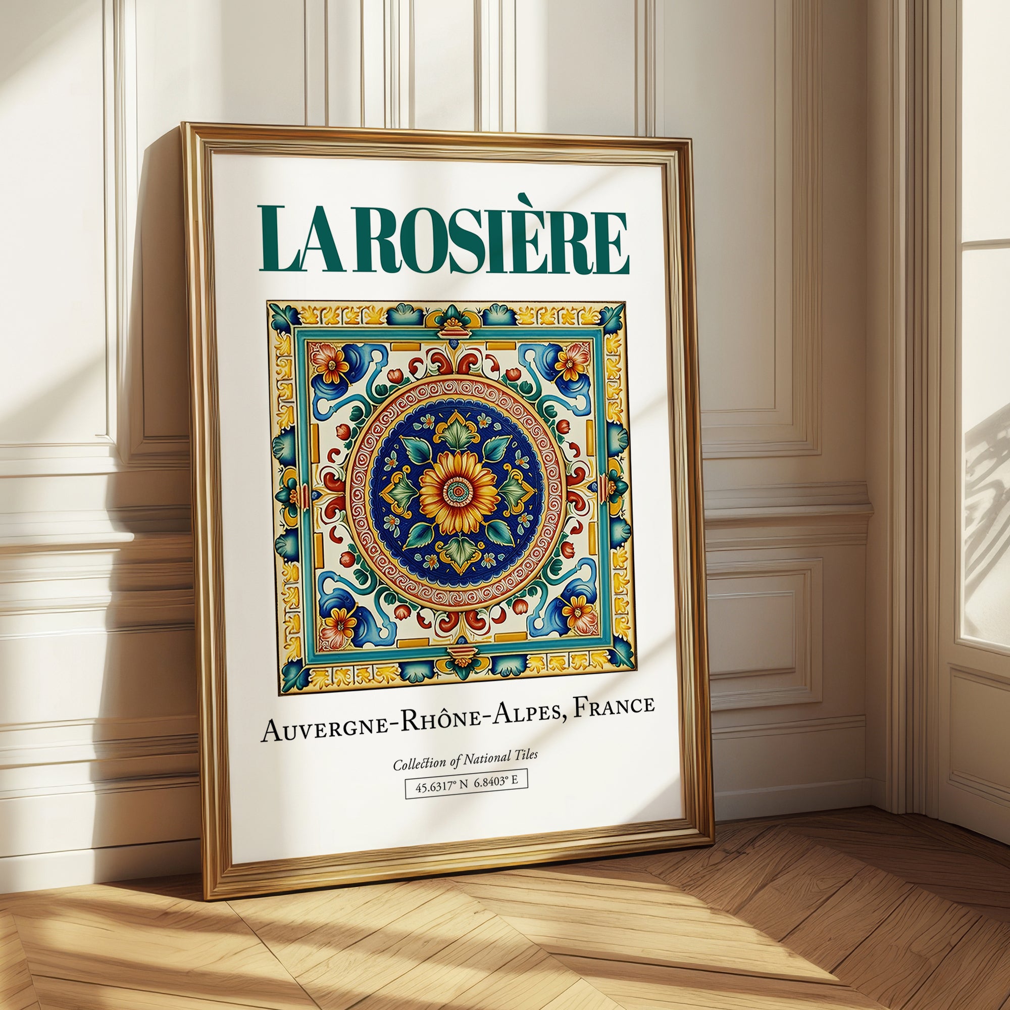 La Rosière, France – Travel Wall Decor, styled in a charming Paris street view