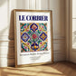 Le Corbier, France – Travel Poster, styled in a charming Paris street view