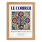 Le Corbier, France – Travel Poster, set in oak frame