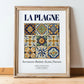 La Plagne, France – National Pride Wall Decor, in wooden frame leaning on the floor