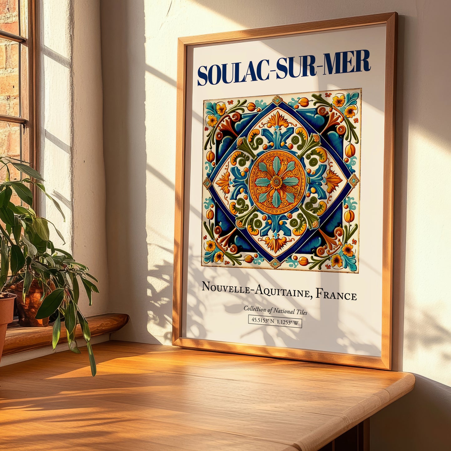 Soulac-sur-Mer, France – Travel Wall Decor, clean layout with no caption