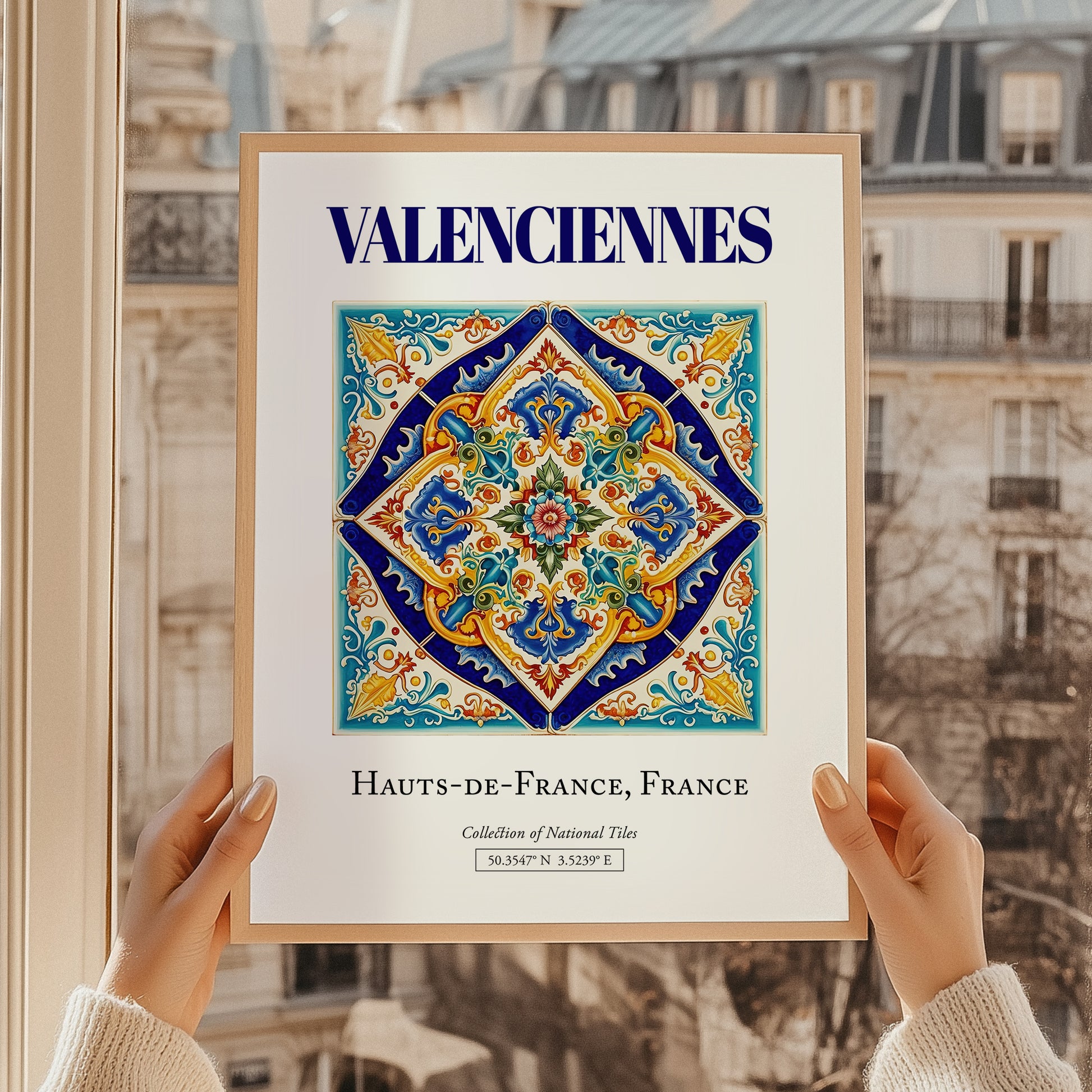 Valenciennes, France – World Heritage Travel Poster