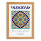 Valenciennes, France – World Heritage Travel Poster, set in oak frame