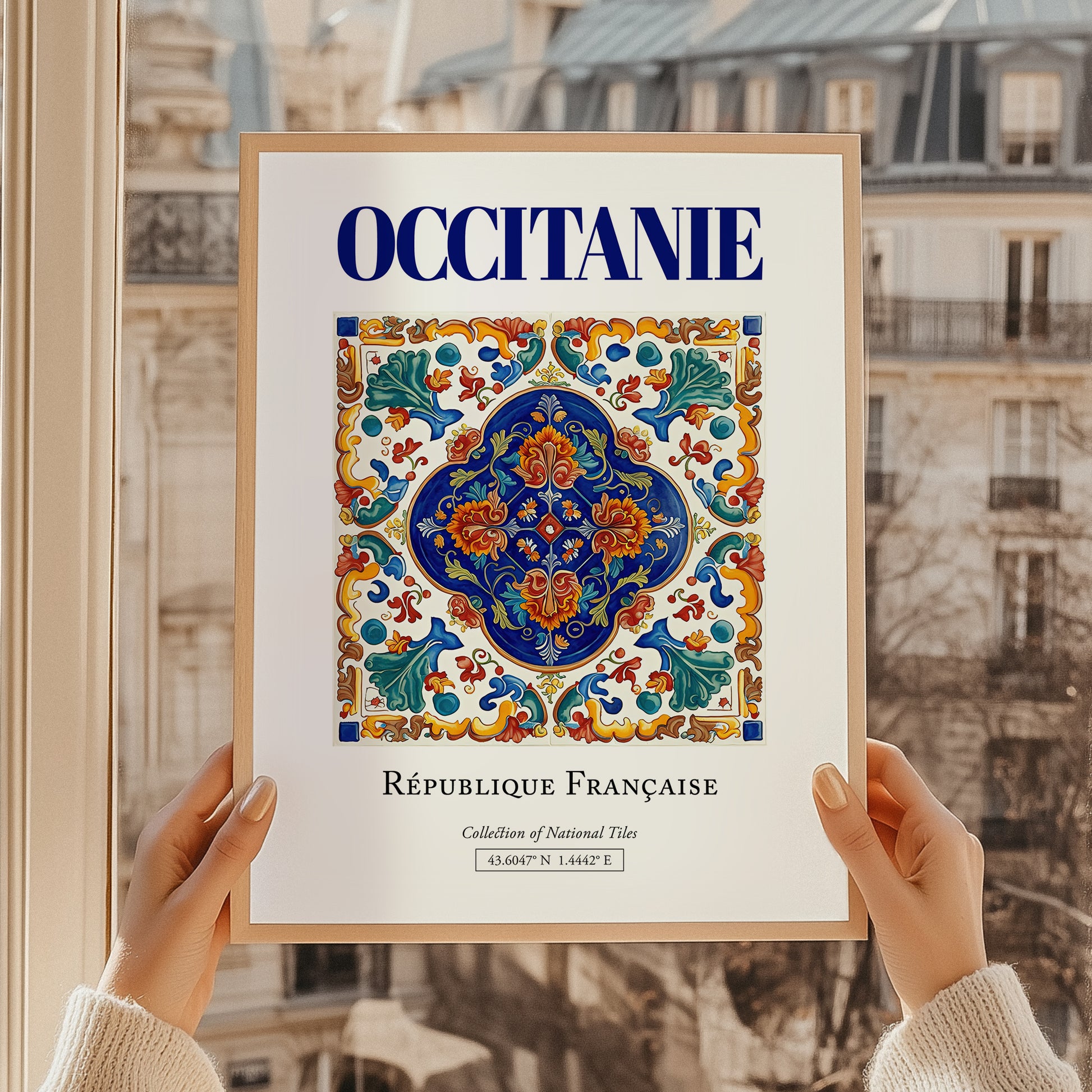 Occitanie, France – Architectural Travel Art