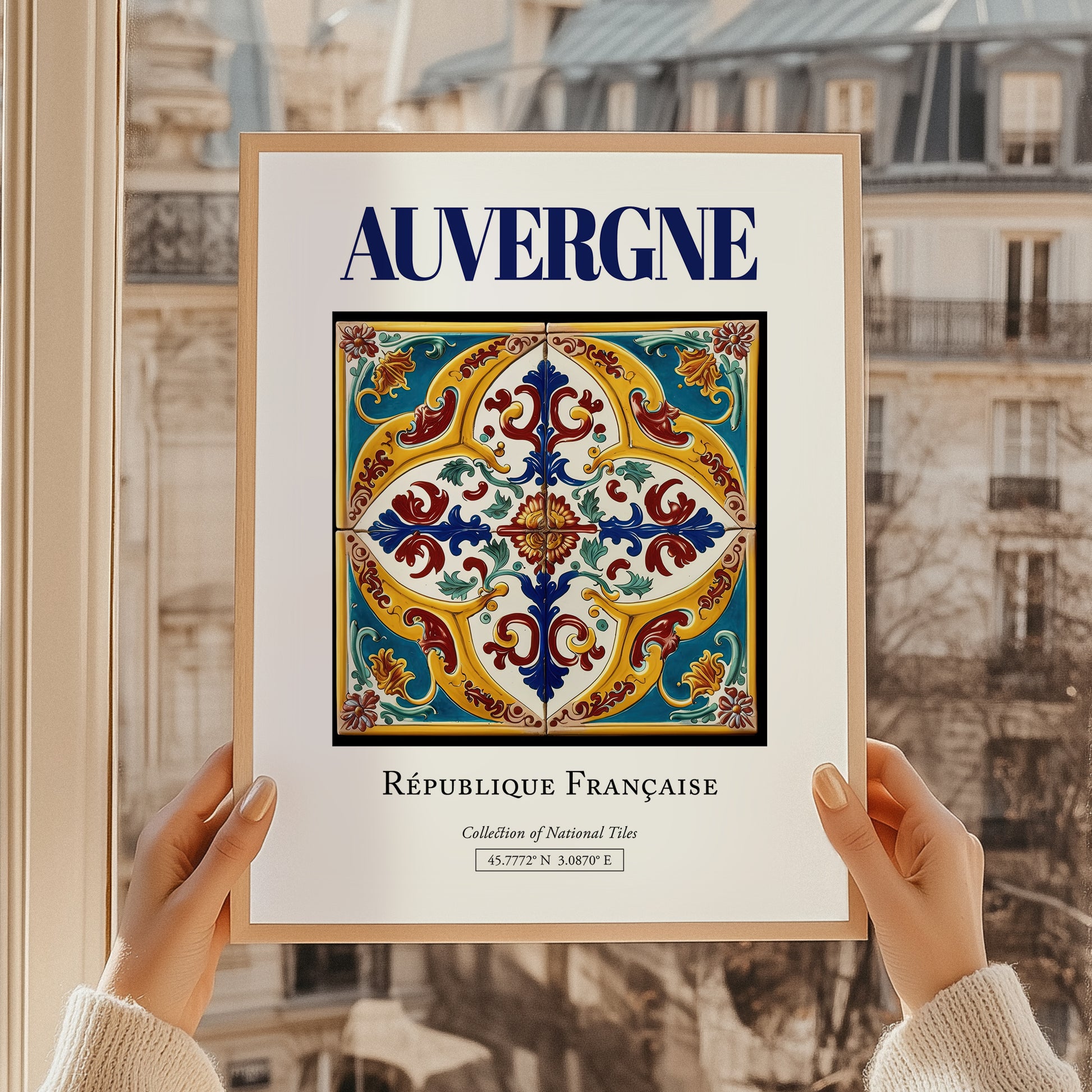 Auvergne, France – Travel Poster