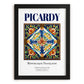 Picardy, France – Travel Wall Decor, in sleek black frame