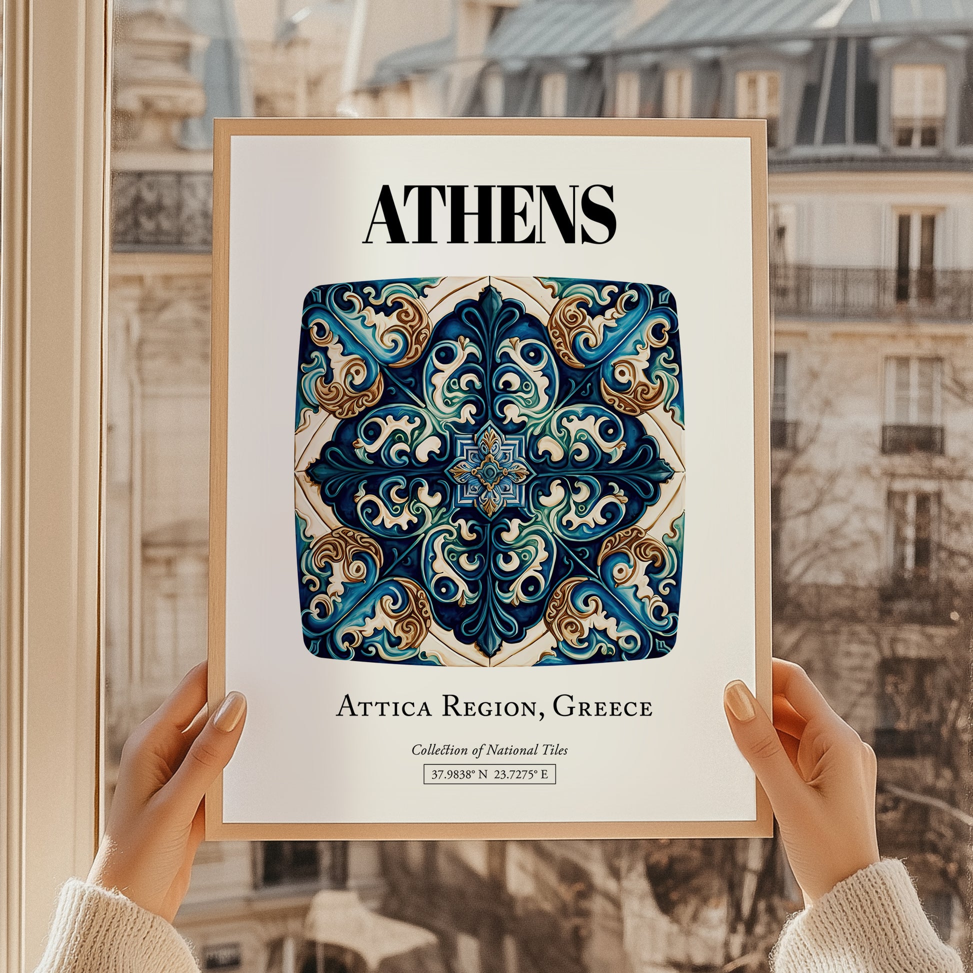 Athens, Greece – Wanderlust-Inspired Poster