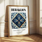 Heraklion, Greece – Travel Wall Art, styled in a charming Paris street view