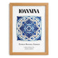 Ioannina, Greece – World Travel Art, set in oak frame