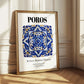 Poros, Greece – Travel Print, styled in a charming Paris street view