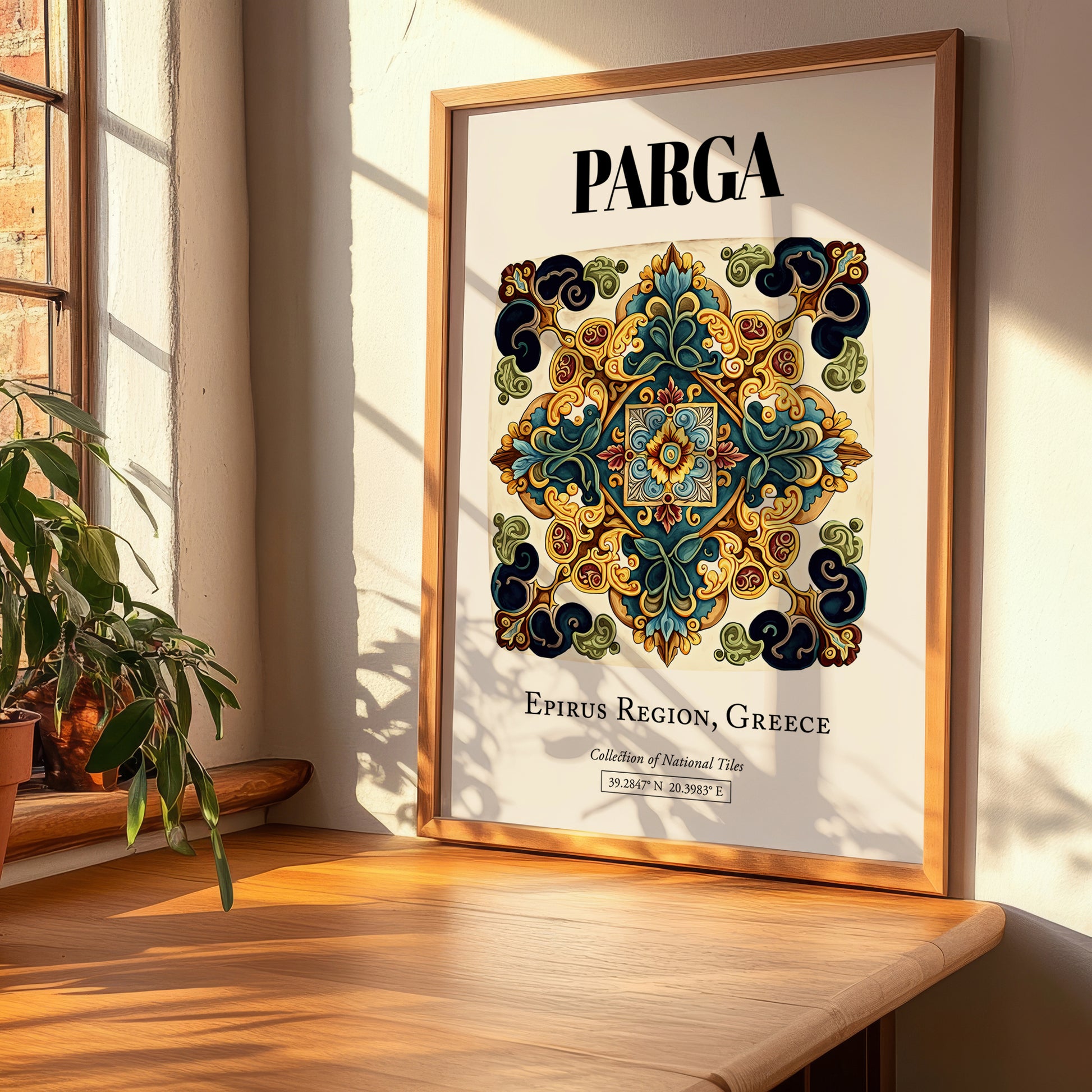 Parga, Greece – Travel Wall Decor, clean layout with no caption