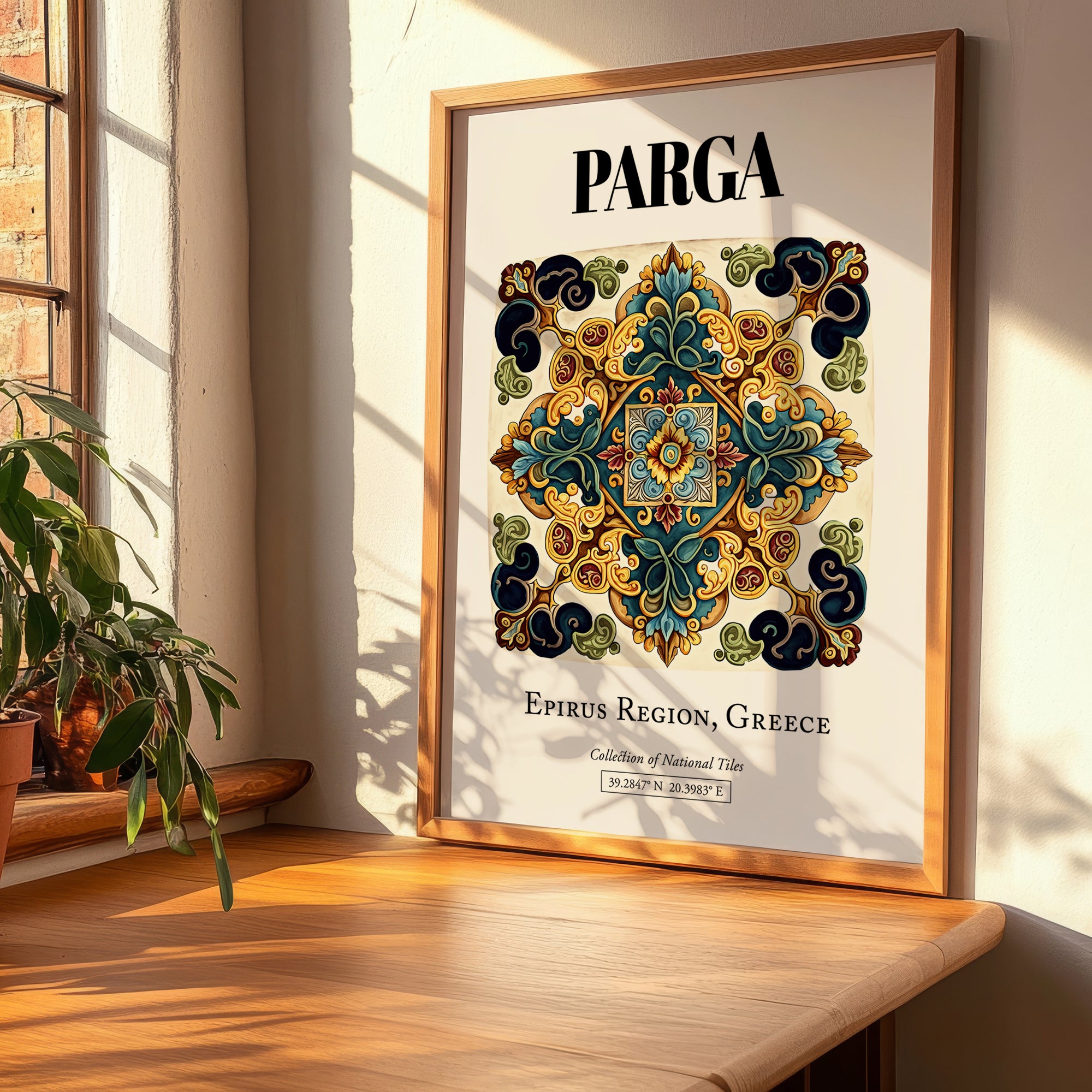 Parga, Greece – Travel Wall Decor, clean layout with no caption