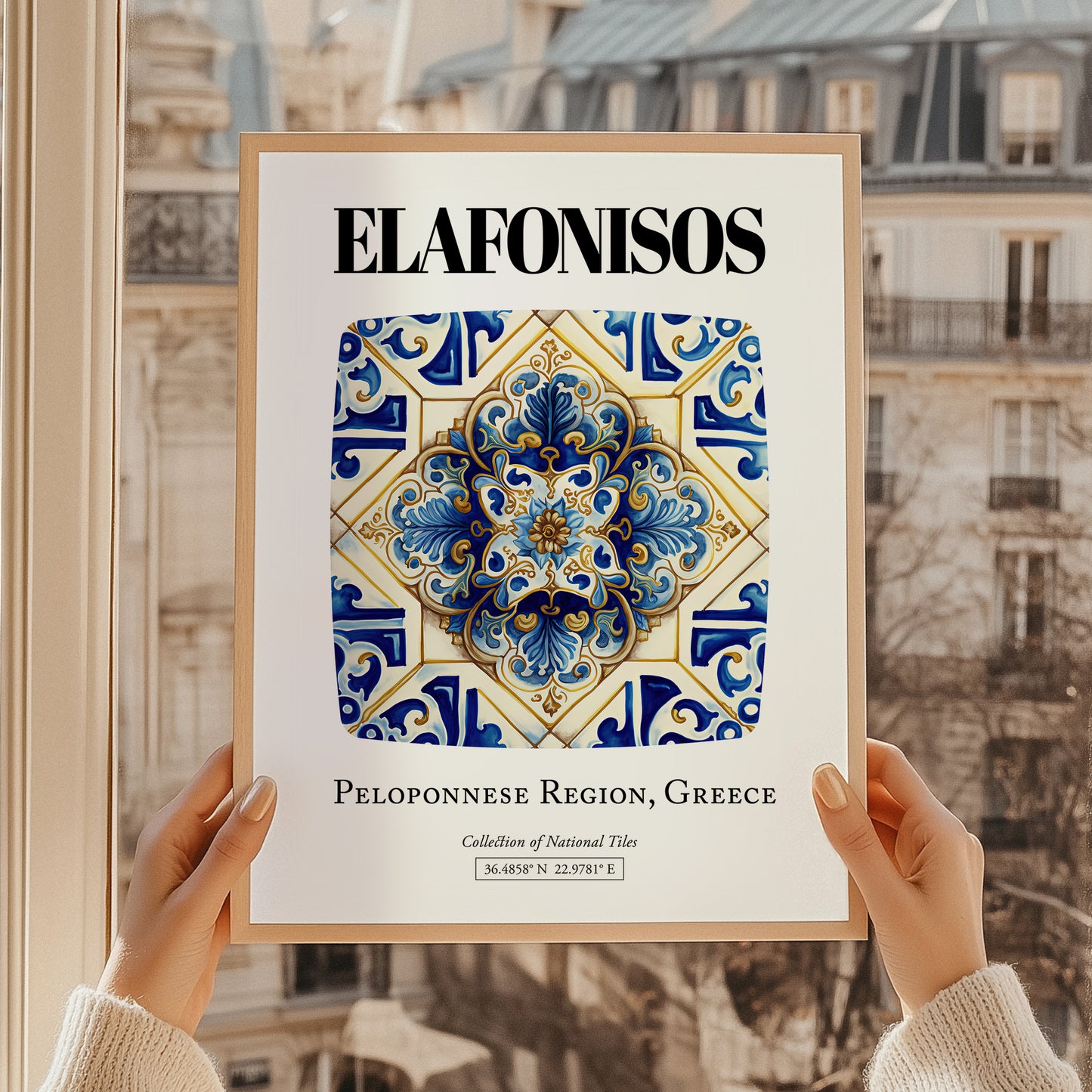 Elafonisos, Greece – Travel Poster