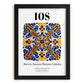 Ios, Greece – Travel Poster, in sleek black frame
