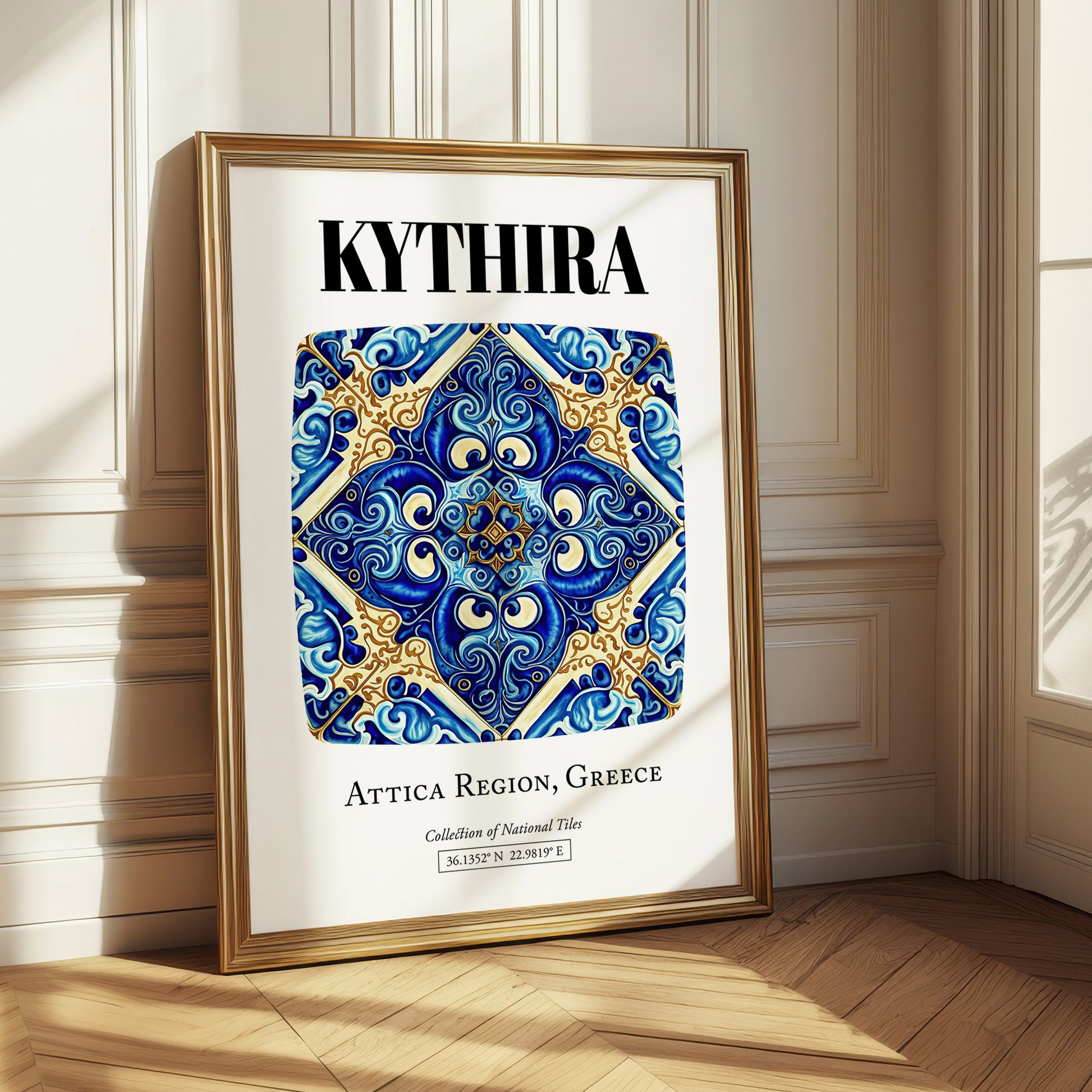 Kythira, Greece – Travel Wall Art, styled in a charming Paris street view