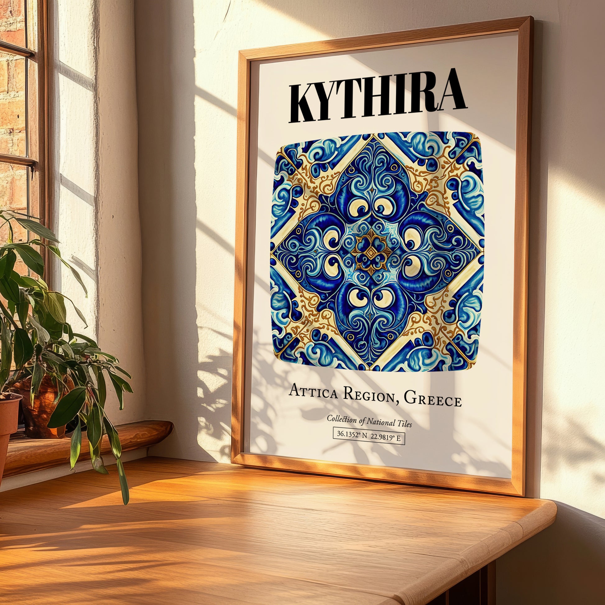 Kythira, Greece – Travel Wall Art, clean layout with no caption
