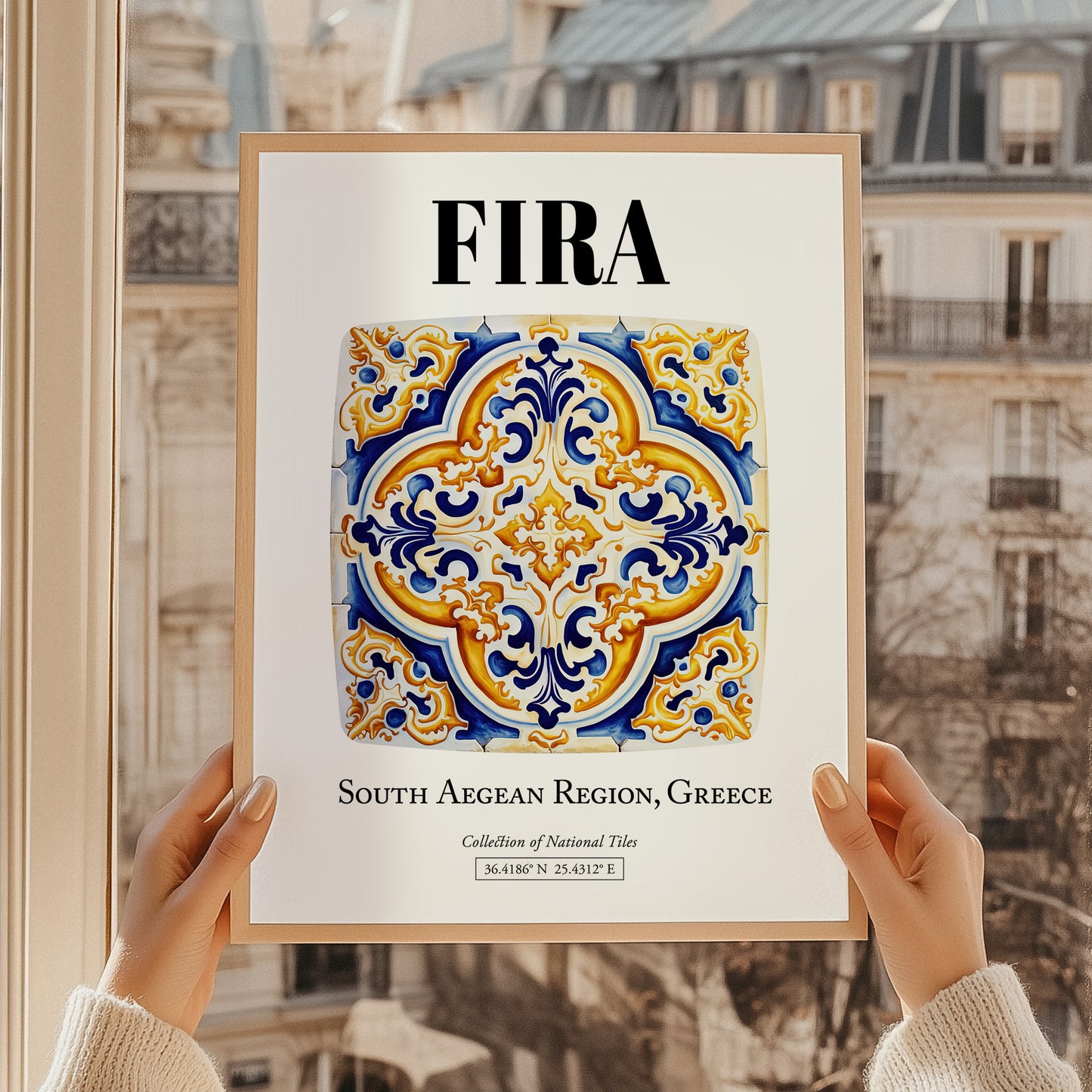 Fira, Greece – Travel Print