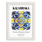 Kalambaka, Greece – Travel Memories Wall Print, placed in minimal white frame