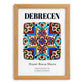 Debrecen, Hungary – Travel Poster, set in oak frame