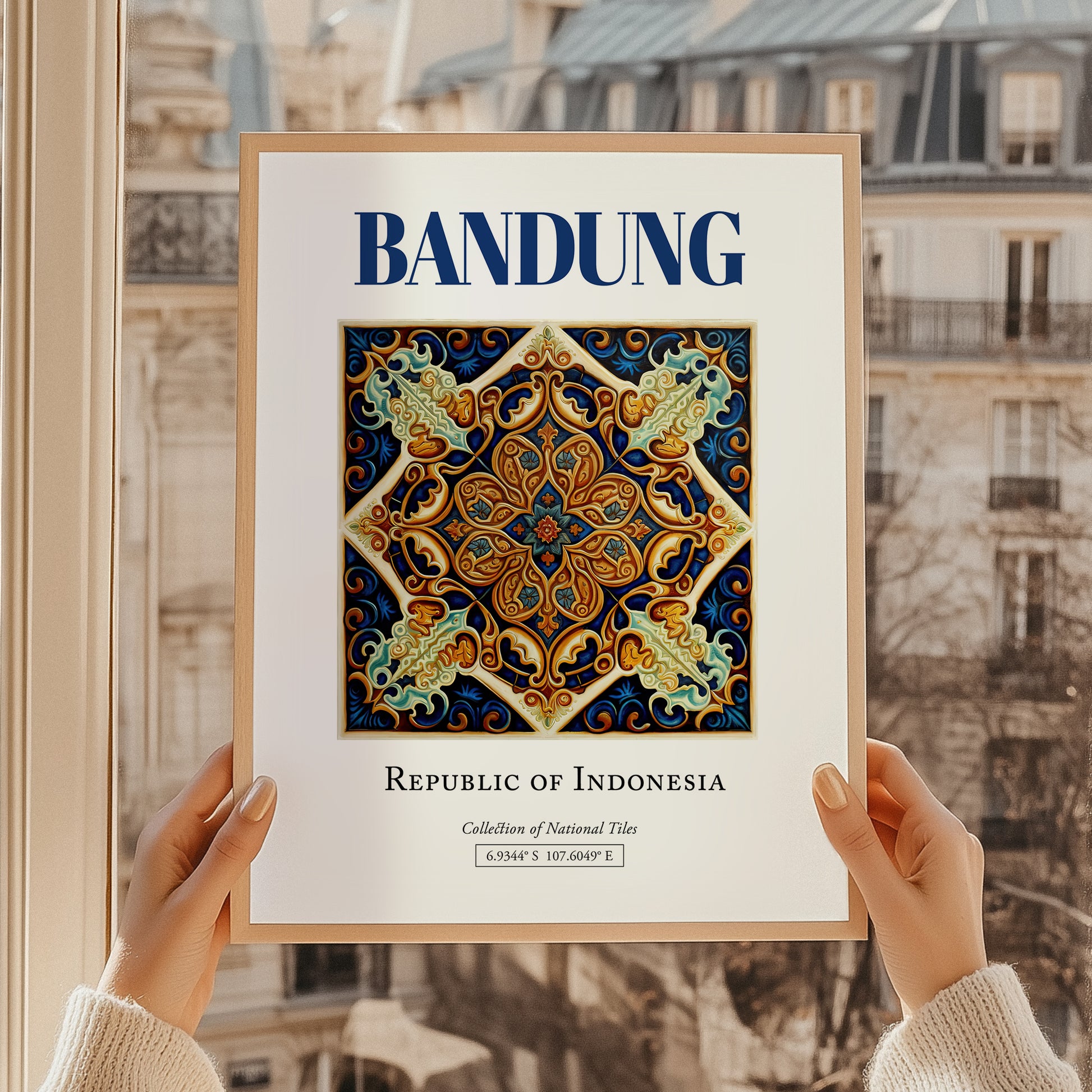 Bandung, Indonesia – Travel Poster