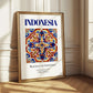 Indonesia, Indonesia – Travel Memories Wall Print, styled in a charming Paris street view