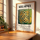 Killarney, Ireland – Illustrated Travel Poster, clean layout with no caption