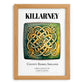 Killarney, Ireland – Illustrated Travel Poster, set in oak frame