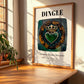 Dingle, Ireland – Historic Cities Art Print, clean layout with no caption