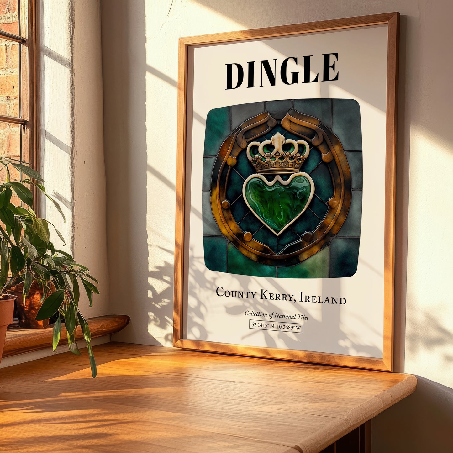 Dingle, Ireland – Historic Cities Art Print, clean layout with no caption