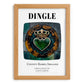 Dingle, Ireland – Historic Cities Art Print, set in oak frame