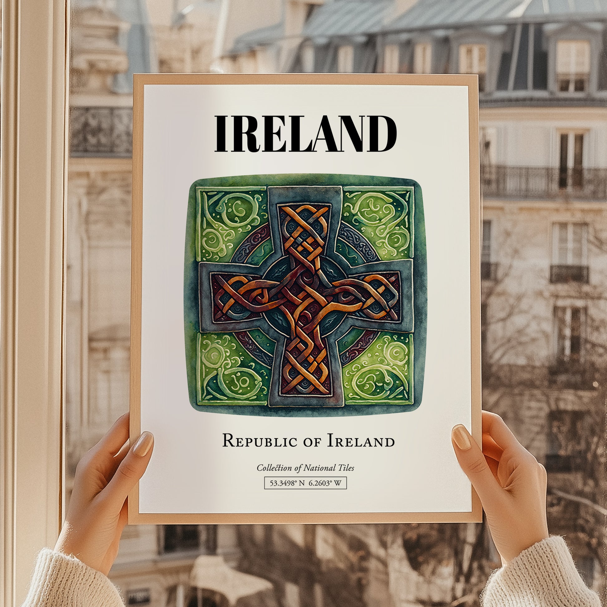 Ireland, Ireland – Travel Poster