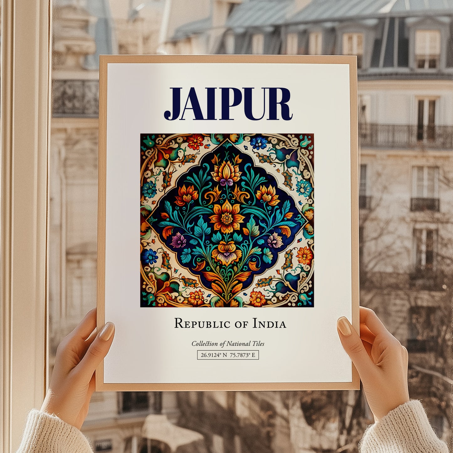Jaipur, India – Country Culture Poster