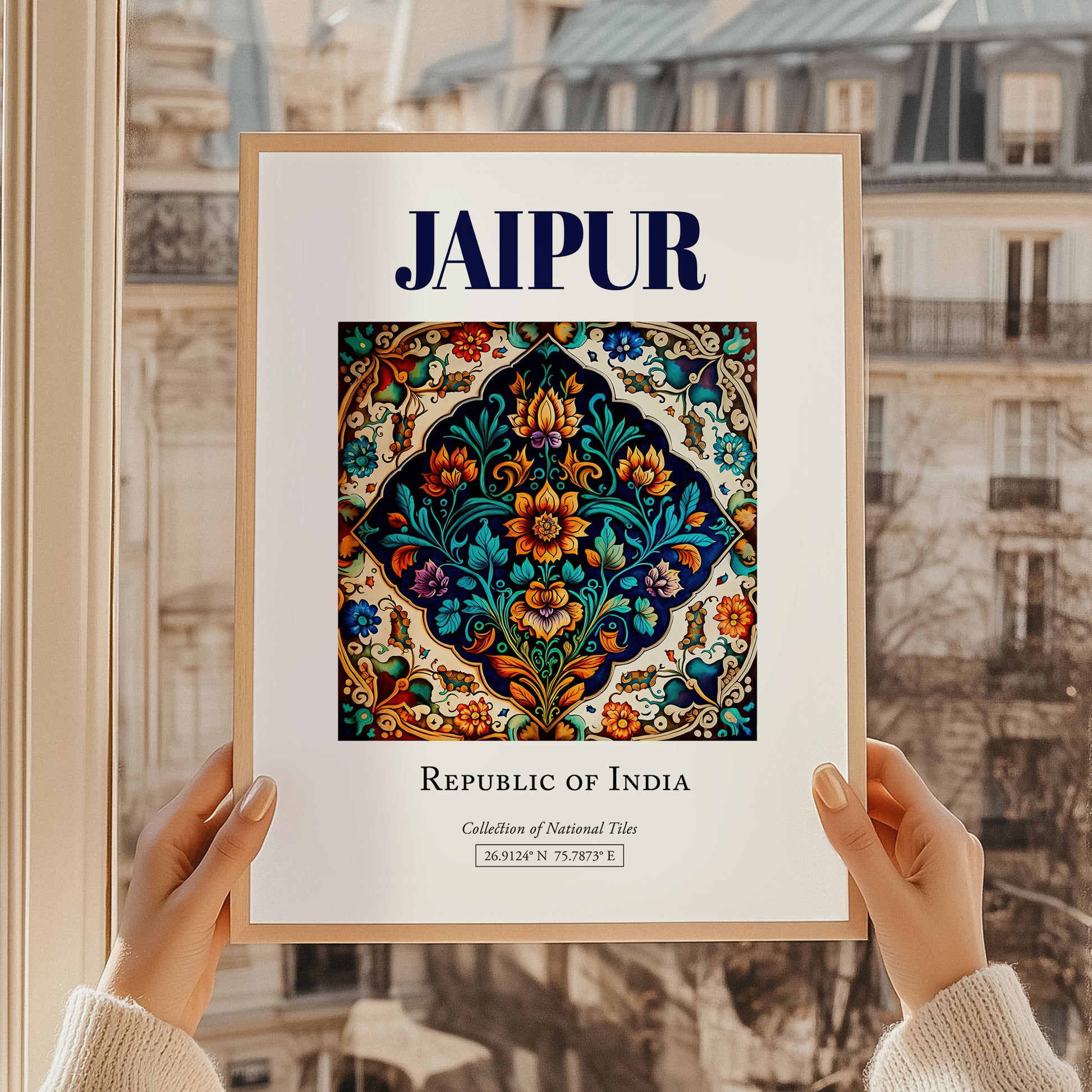 Jaipur, India – Country Culture Poster