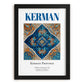 Kerman, Iran – National Pride Wall Decor, in sleek black frame