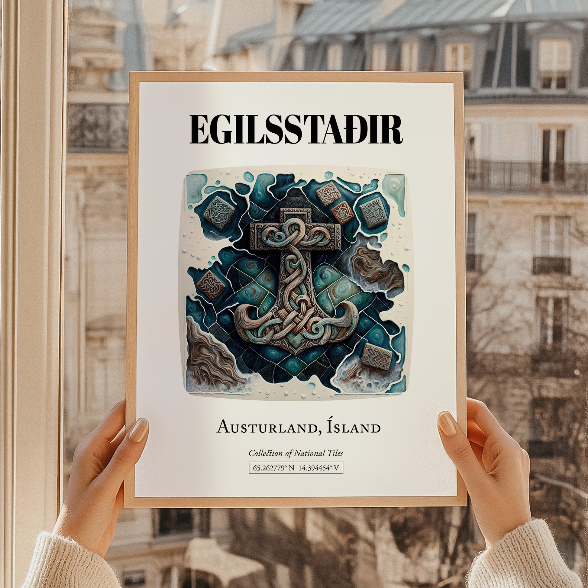 Egilsstaðir, Iceland – Travel Print