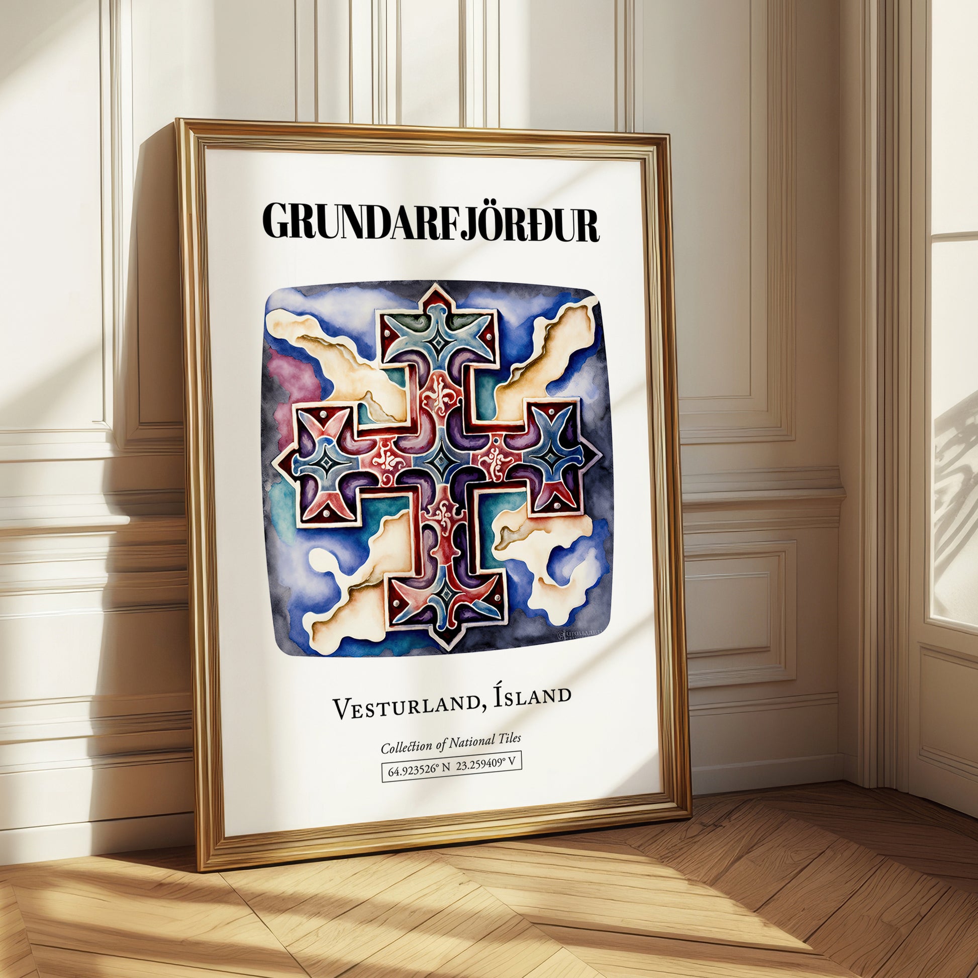 Grundarfjörður, Iceland – World Travel Art, styled in a charming Paris street view