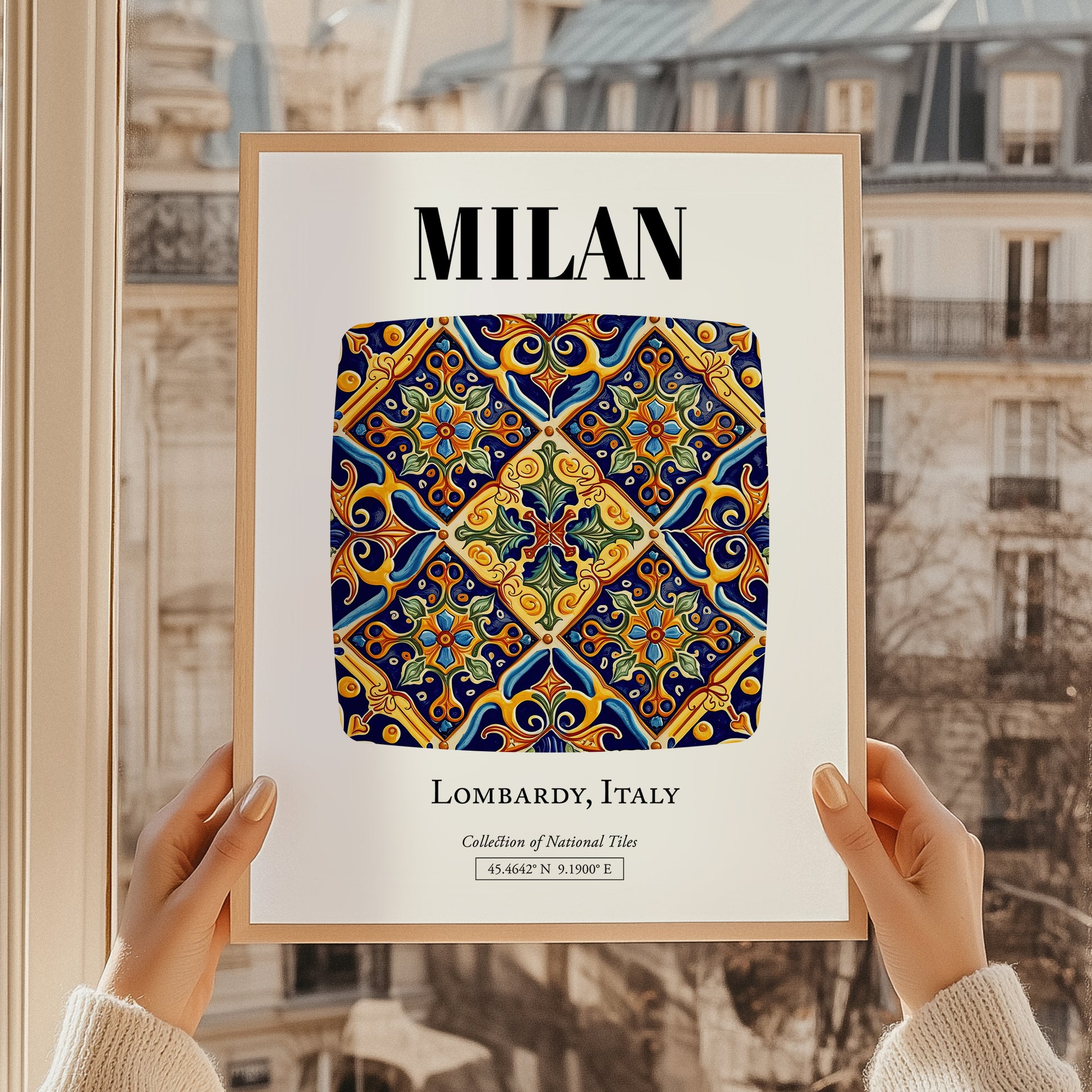Milan, Italy – Vintage Travel Poster