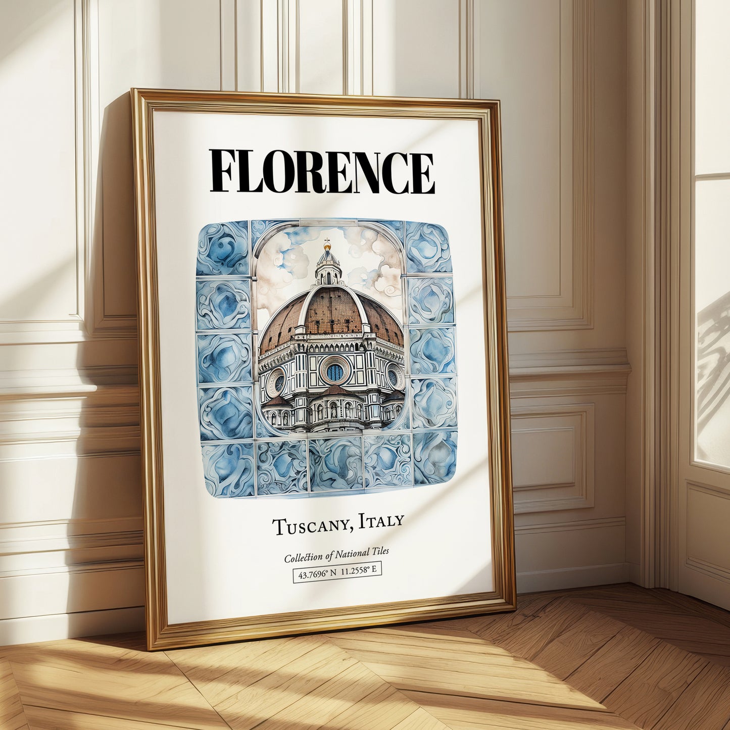 Florence, Italy – Travel Wall Decor, styled in a charming Paris street view