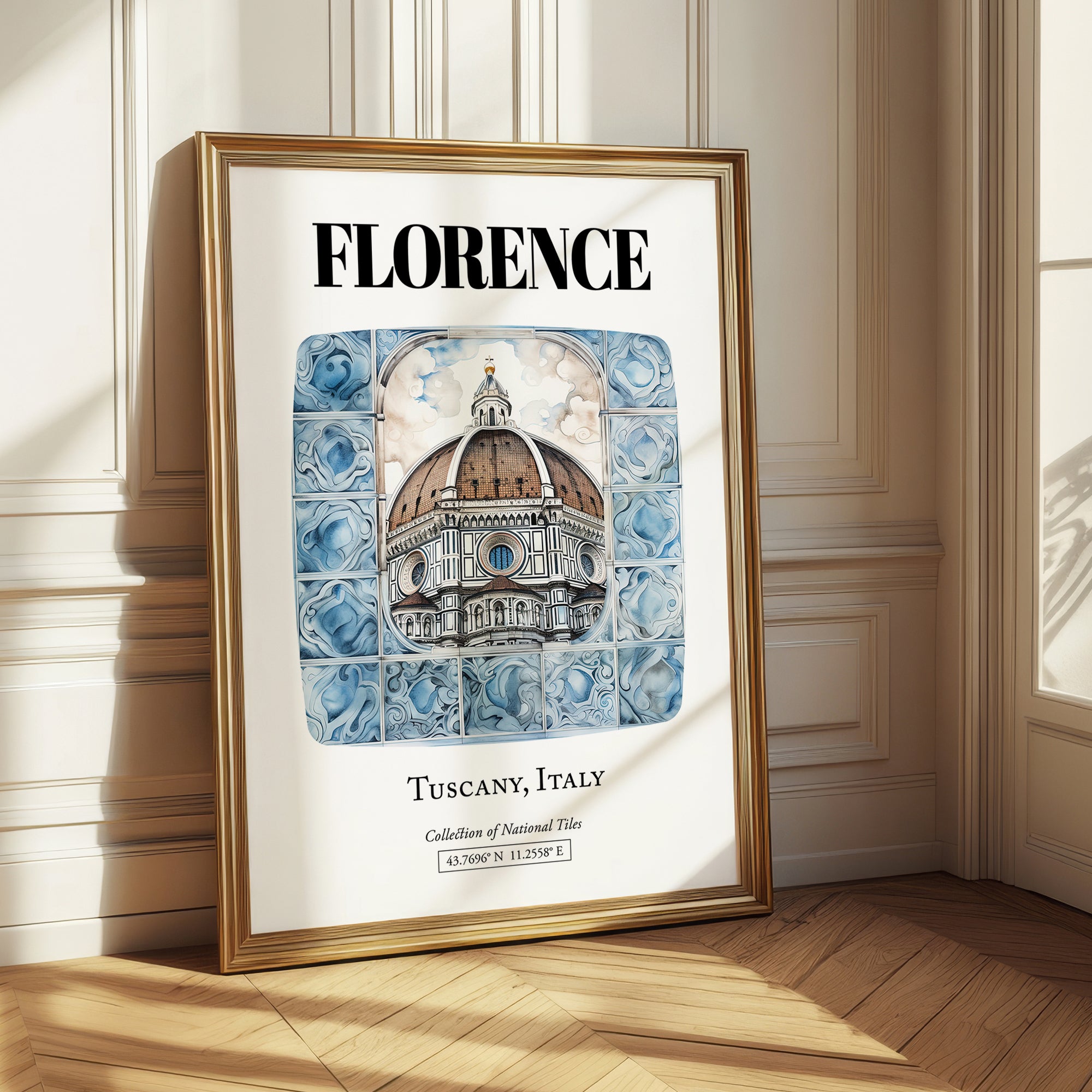 Florence, Italy – Travel Wall Decor, styled in a charming Paris street view