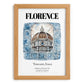 Florence, Italy – Travel Wall Decor, set in oak frame