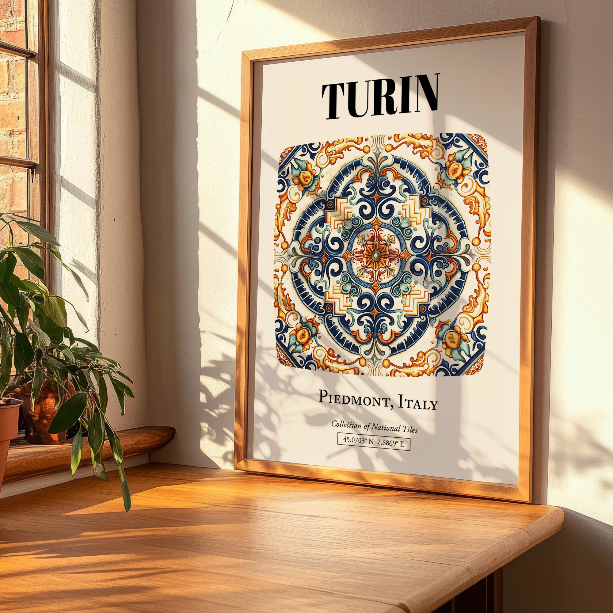Turin, Italy – Travel Wall Decor, clean layout with no caption